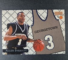 1996 Score Board Basketball Rookies - Jerseys Allen Iverson #J1 (RC)
