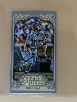 2012 Topps Gypsy Queen Mini Straight Cut Lucas Duda #198