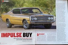 1968 Ford Torino Gt 390 V8 5 Page Color Article 1968 Ford Torino Gt 390 V8 5 Page Color Article