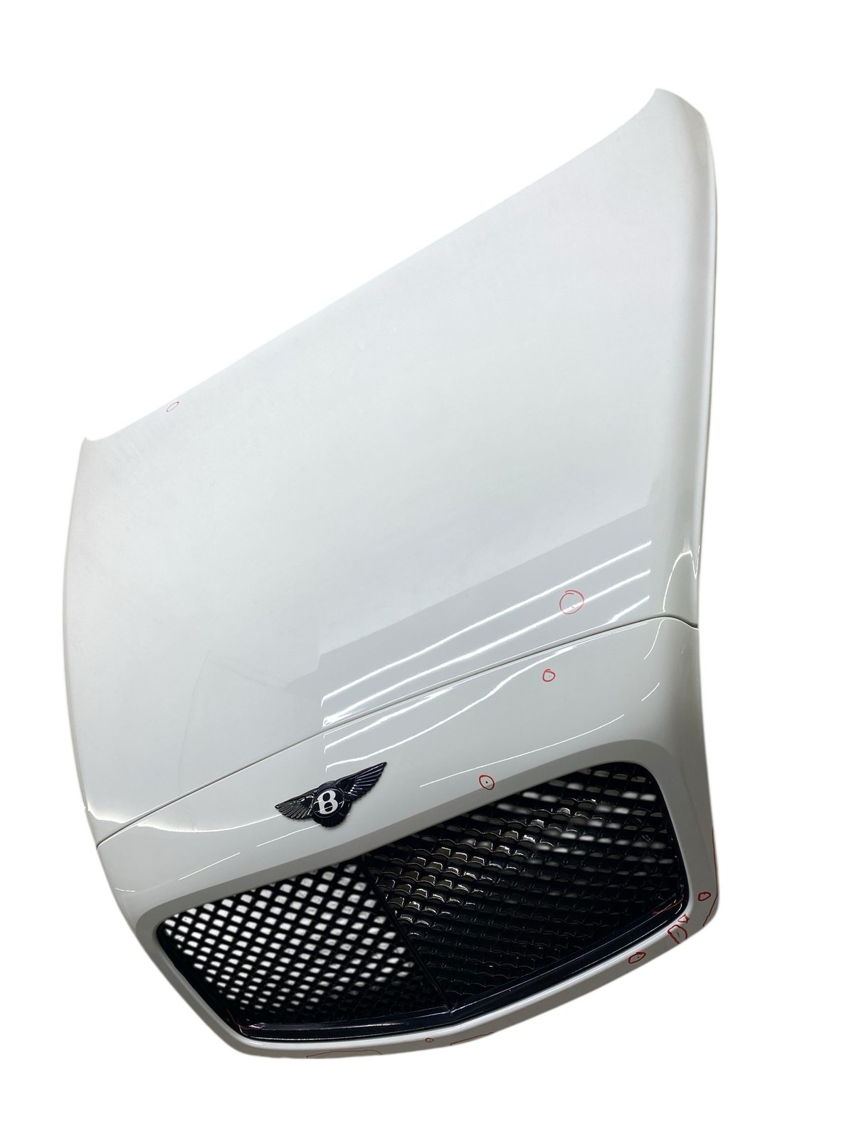 2006-2012 BENTLEY CONTINENTAL FLYING SPUR SPEED FRONT HOOD BONNET WHITE