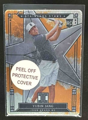 2025 Panini Golf Impeccable LIV Yubin Jang Stainless Stars Gold /10 #SS-YJ