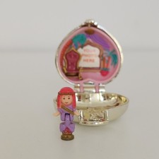 Very Rare Bluebird Polly Pocket Princess Yasmin & Princess Palace Locket VGC