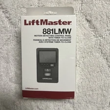 LIFTMASTER 881LMW Motion Detecting Control Panel w/Timer to Close NEW