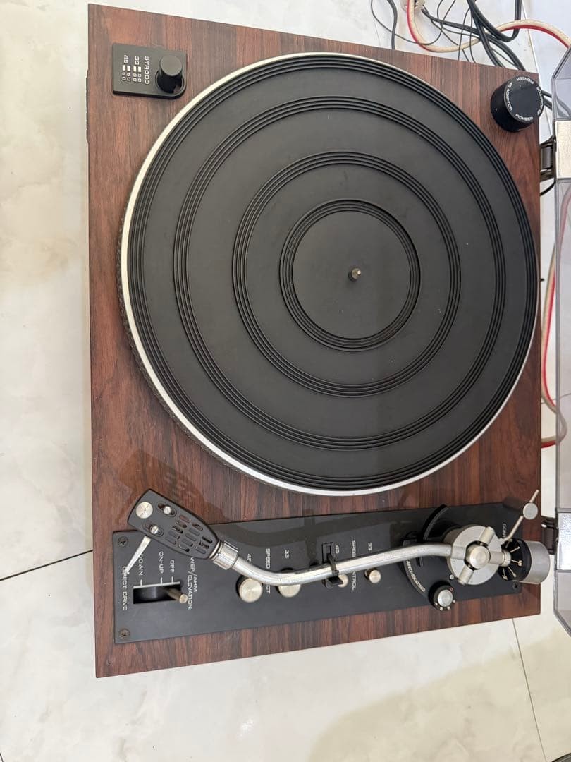 Pioneer PL-1100 Direct Drive Turntable Vintage Japan w/ PC-110 MM Cartridge