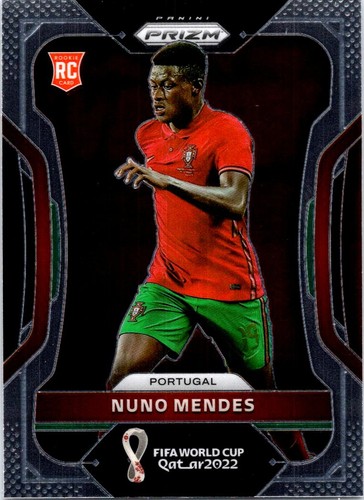 2022 Prizm World Cup #180 Nuno Mendes RC - Picture 1 of 2