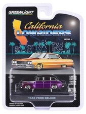 California Lowriders 1946 Ford Fordor Purple 1:64 Greenlight 63070A