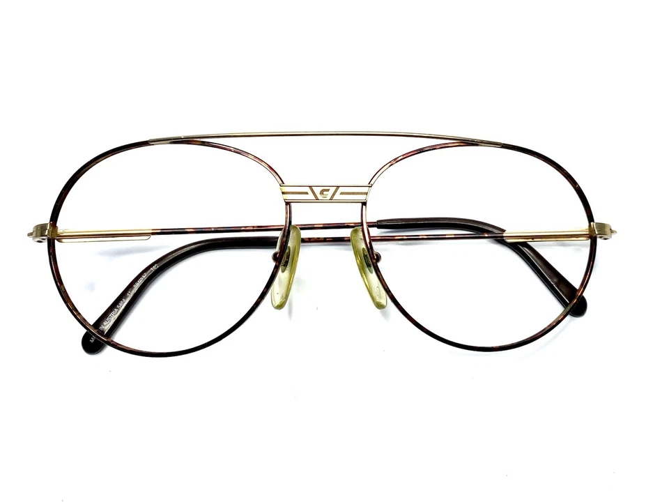 Óculos aviador Carrera marrom dourado metal tartaruga Áustria 5464 41 55 17 140 - Imagem 4 de 4