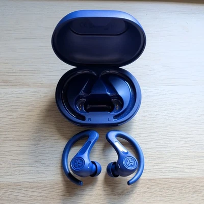 JLab Jbuds Sport ANC 4 - Cobalt (blue) - True Wireless Earbuds RRP £70 - Image 1 of 4