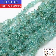 Apatite Gemstone Bead Chips - Natural Blue Crystals - 3~5mm - 1 Strand (250pcs)