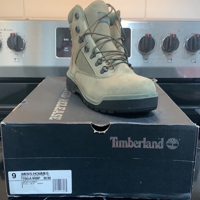 Timberland Limited Release Field Boot Green Nubuck Men's Size 9