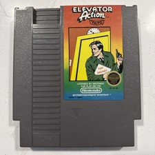 Elevator Action (Nintendo Entertainment System, NES 1987) Authentic Tested Clean