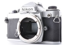  US Stock Nikon FE Silver 35mm SLR Film Camera Body Only F Mount Japan 1448