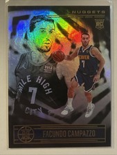 Facundo Campazzo Denver Nuggets 2020-21 Panini Illusions Base Rookie Card. rookie card picture