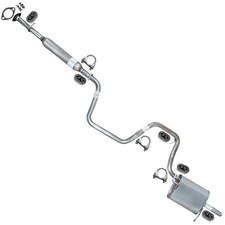 Stainless Steel Cat-back Assembly Exhaust Kit Fits 2004-2008 Malibu 2.2l 3.5l Stainless Steel Cat-back Assembly Exhaust Kit Fits 2004-2008 Malibu 2.2l 3.5l