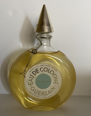 NO BOX Vintage Guerlain Chamade Eau De Cologne 6 Fl Oz  Bottle SEALED Perfume