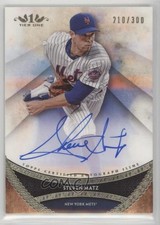 2017 Topps Tier One Prime Performers Auto 210/300 Steven Matz #PPA-SMT Auto 0a6