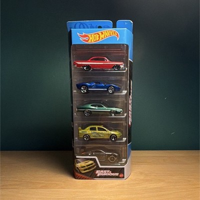 Hot Wheels Fast & Furious 5-Pack Unopened Diecast 1:64 Impala, 350z, evo, gt