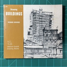 Drawing Buildings by Richard Downer Paperback 1967