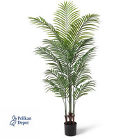 Kunstpflanze Im Topf 150 Cm KüNstliche Palme Deko