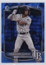 2025 Bowman Sapphire Edition Chrome Prospects Gregory Barrios #BCP-7 1g1q