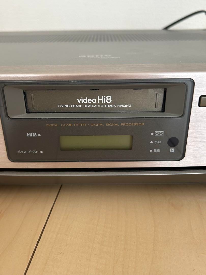 SONY ビデオカセットレコーダー　EV-NS7000NTSC SONY EV-NS7000 NTSC video Hi8 Video Cassette Recorder Operation