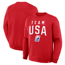 Men's  Red Team USA  Prime Figure Skating Legacy Sweatshirt