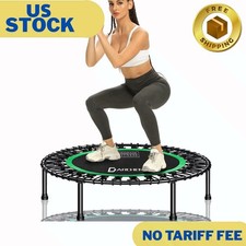 450 lbs Mini Trampoline for Adults, Indoor Small Rebounder Exercise Trampoline