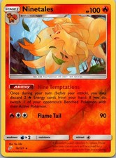 Ninetales Reverse Holo Rare SM - Team Up 16/181 NM on eBay