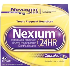 Nexium 24HR Acid Reducer Capsules, Esomeprazole, 42ct