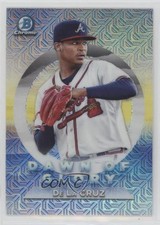 2020 Bowman Chrome Dawn of Glory Mega Box Mojo Refractor Jasseel De La Cruz 05qy