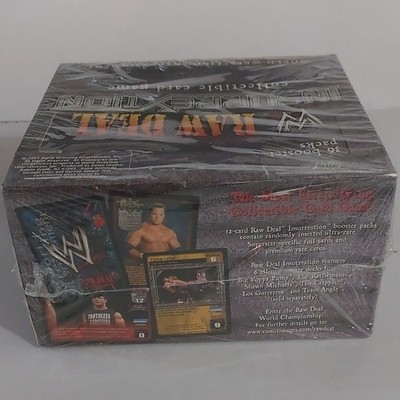 WWE Raw Deal CCG - Insurrextion / 36 Booster Packs / 2003 / Sealed Box | eBay WWE Raw Deal CCG - Insurrextion / 36 Booster Packs / 2003 / Sealed Box | eBay