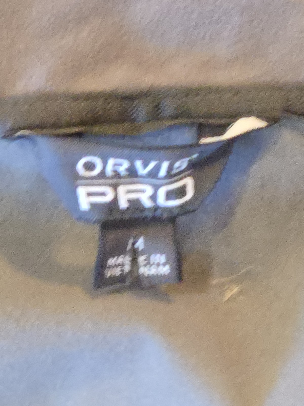 Orvis Full Zip Softshell Grey Medium Jacket - image 4