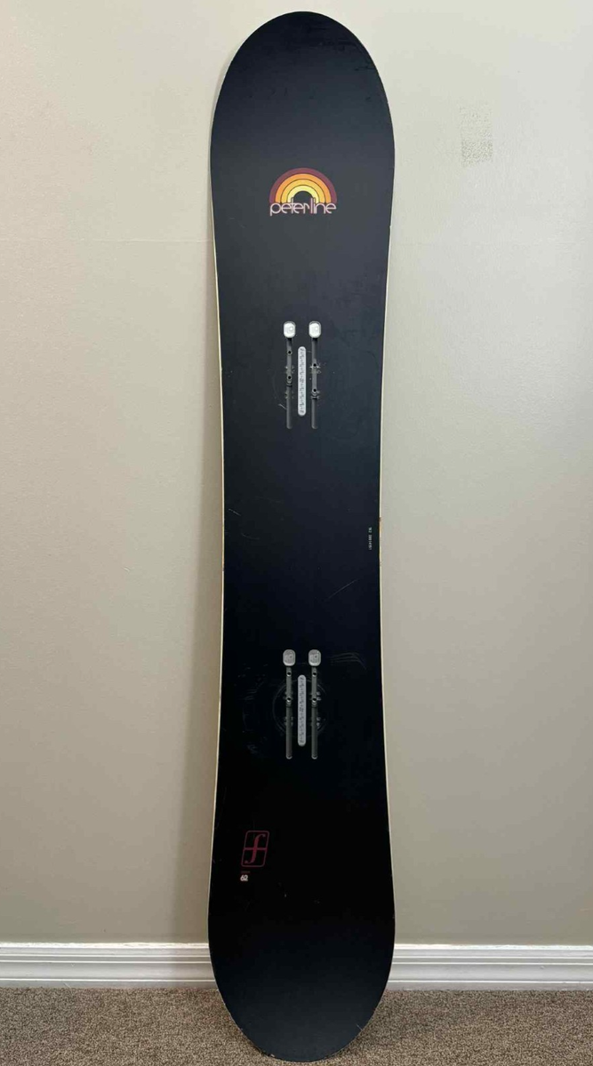 FORUM Peter Line Rainbow 162cm Snowboard Rare Classic Collector 