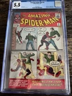 Marvel the Amazing Spider-Man #4 Comic Book (September 1963) CGC 5.5 Sandman