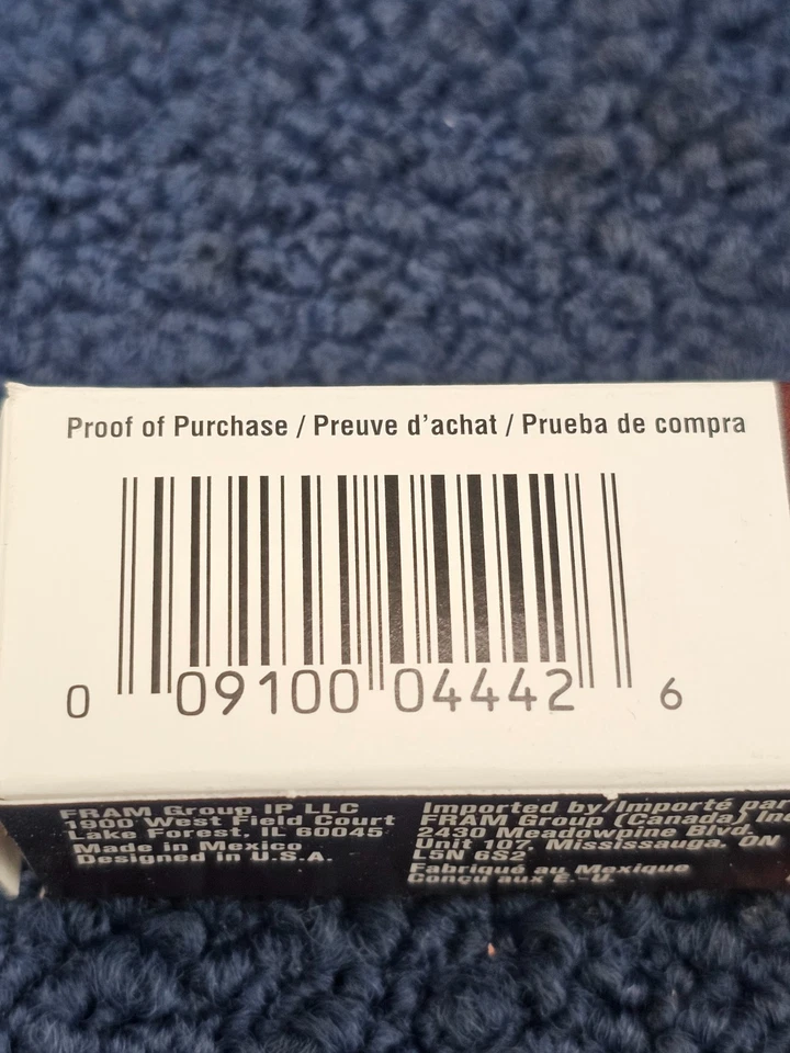 (数量 4) Autolite XP5224 铱 XP 火花塞 适合 1992 - 2001 Acura Integra — 第 3/4 张图片