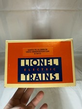 Santa Fe Observation Car Lionel O Gauge Aluminum Vista Valley 6-19113