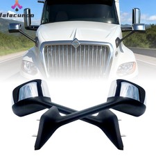 Chrome Hood Mirror Assembly For Truck International Lt Lt625 2018-2023 Lh Rh