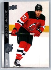 Michael McLeod 584 2020-21 Upper Deck New Jersey Devils Card