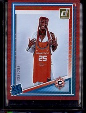 2025 Donruss WNBA #92 Saniya Rivers Orange Laser #/199