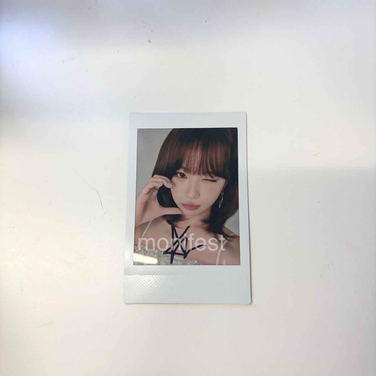 LE SSERAFIM キムチェウォン　 HOT サイン入りカード LE SSERAFIM Chaewon HOT TOUR Japan Signed Autograph PC Kpop | eBay