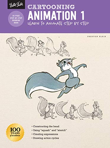 Cartooning: Animation 1 with Preston Blair: Learn to by Preston Blair PAPERBACK - Image 5