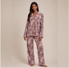 SKIMS SLEEP LONG SLEEP SET IN BLOOM MINI MULTI ANIMAL PRINT SIZE SMALL NWT   