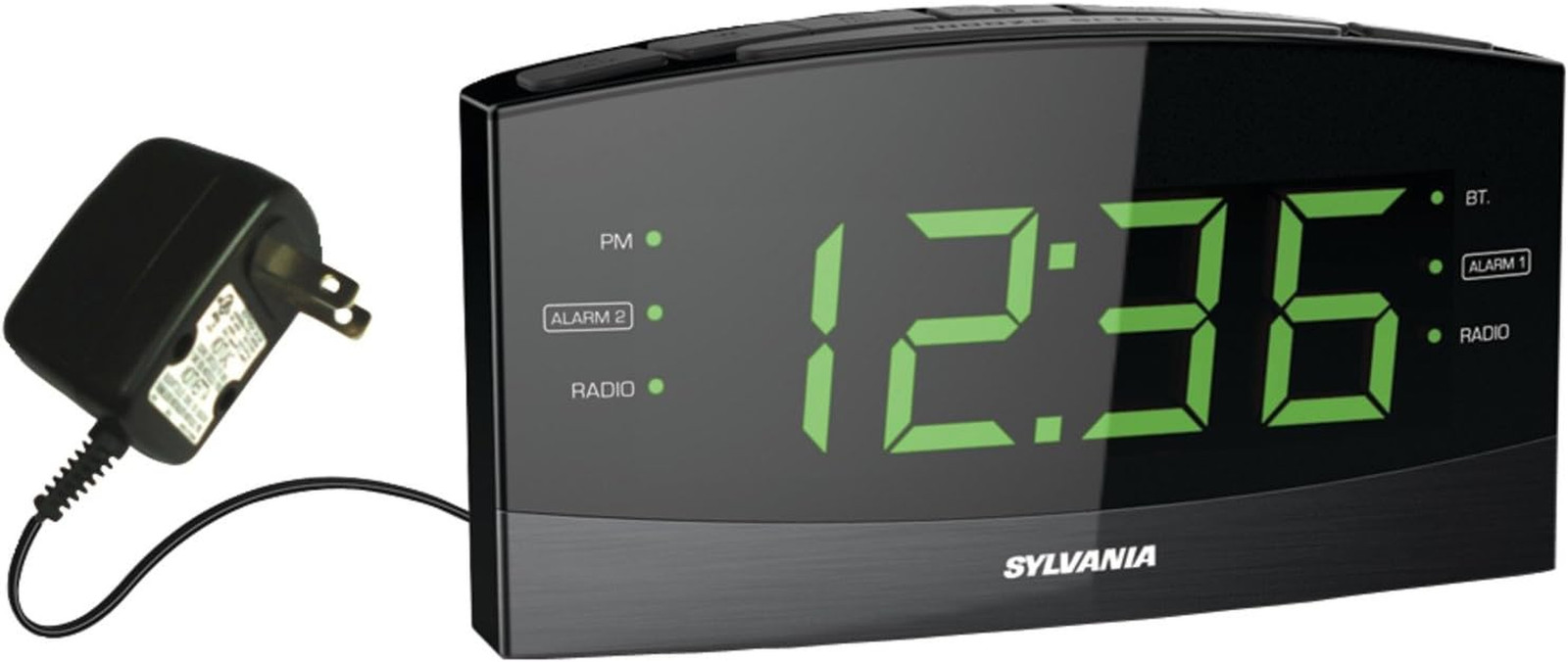 Proscan Unknown PCR1989BT 1.8" Jumbo Digit Clock with AM/FM Radio, Bluetooth and