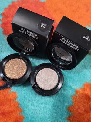 Mac Dazzleshadow Eyeshadow She Sparkles & Dazzle Style NIB 