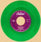 The Beatles  NOWHERE MAN / WHAT GOES ON - US Capitol Green Vinyl 7" 45 MINT