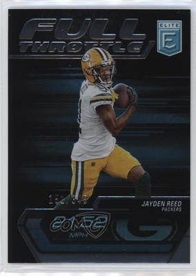 2024 Panini Donruss Elite Full Throttle 151/349 Jayden Reed #12 0v2h