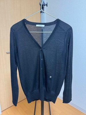 CÉLINE L/S Cashmere V-Neck Knit Cardigan Size M CL0426064