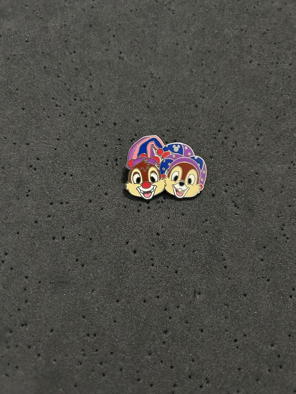 Disney Hidden Mickey Chip & Dale Patriotic Single Pin 2015 Disney Franchise