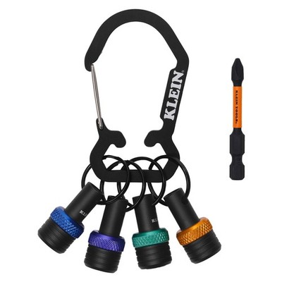 Klein Tools K33850 Bit Holder Keychain Set, 5-Piece