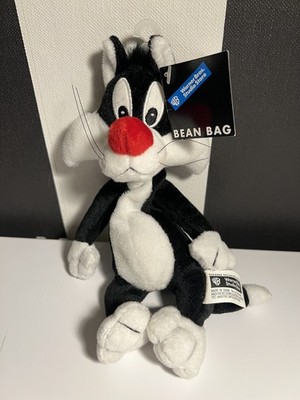 MA - Sylvester  Vintage Warner Bros. Studio Plush Beanie Bean Bag